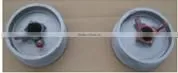 Automatic garage door hardware-hinge
