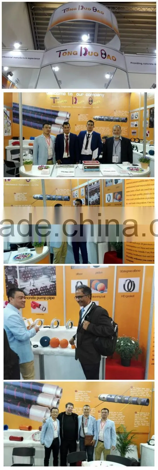 hot product soft rubber ball for concrete pump pipeline cleaning