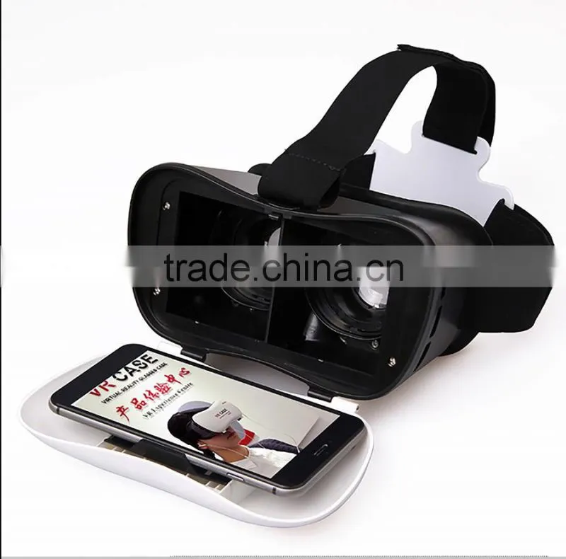 cheap price VR Box 3D Glasses With Remote For 3D Movie VR Headset Dropship