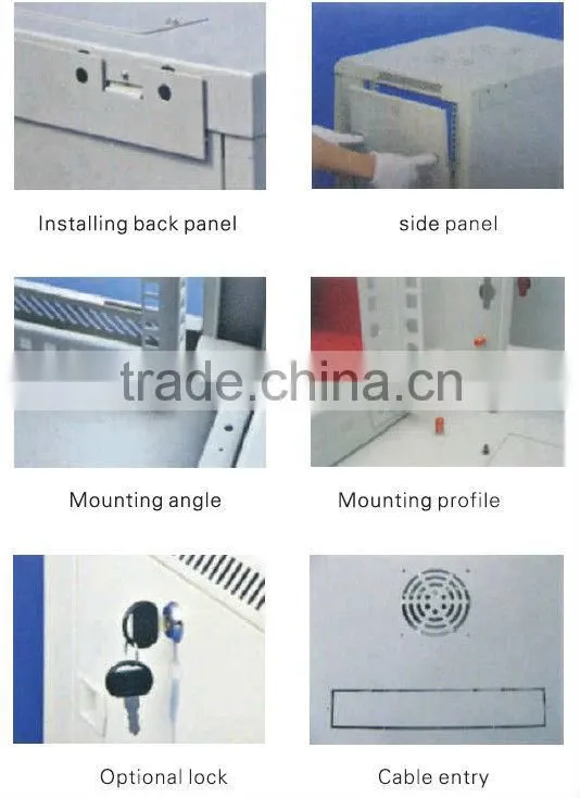 Network cabinet electronic enclosure