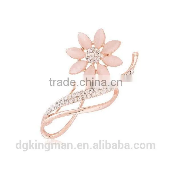 Low price new arrival 2014 new arrival leaf brooch
