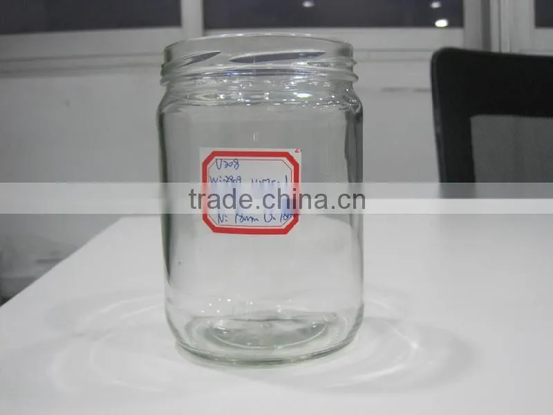 400ml food glass jar with big mouth