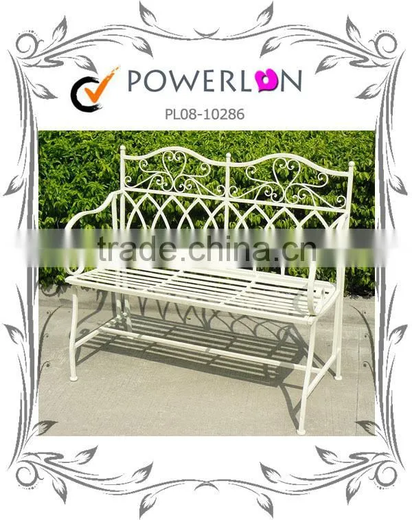 Wholesale New Fashion Antique Outdoor Bench For Patio Park Garden Backyard I24M TS11 X11B PL08-10286CP