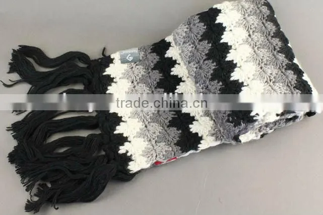 hand crochet scarf