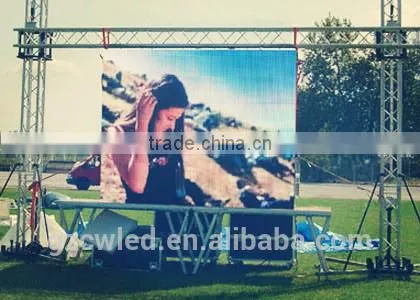 supply stage rental outdoor full color ph20 led display