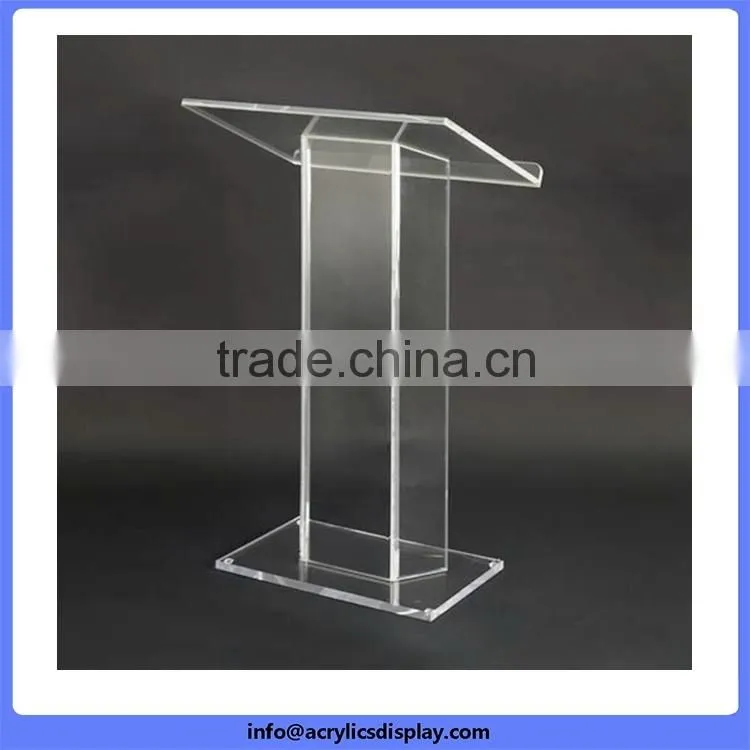 China manufacture professional acrylic podium for churches