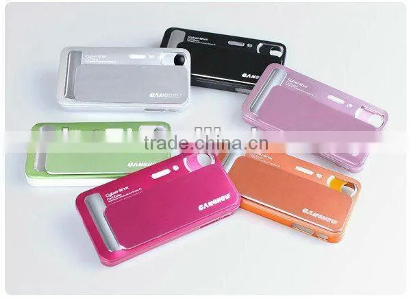 high quality fashion novelty aluminium mobile phone bumper cover case for Iphone 4/4S