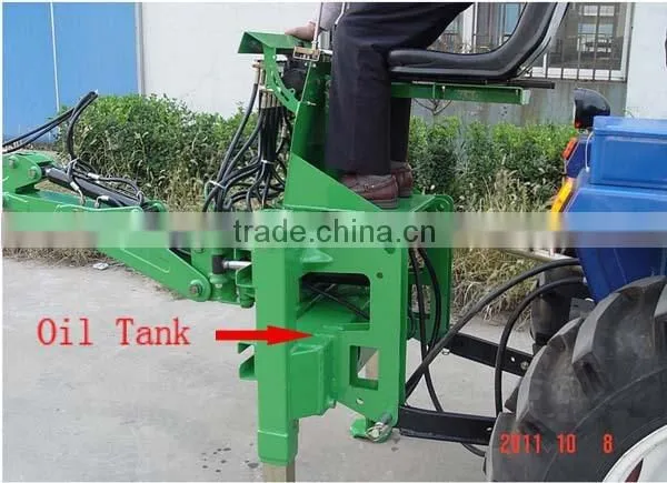 China CE towable backhoe for sale small garden tractor loader backhoe
