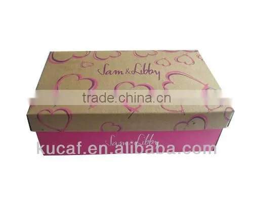 Kraft Paper Recycled Shoe Boxes
