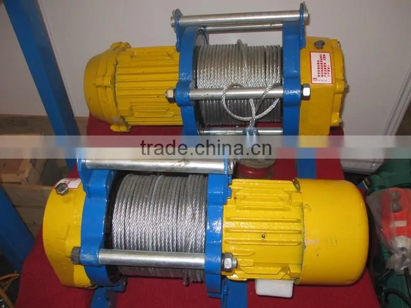 Multifunction motor hoists and electric hoist winches