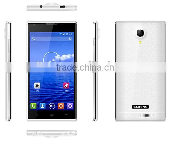 New brand 5 Inch android mobile phone Callong K4 quad core Android 4.4 Lenovo Huawei 3g GPS wcdma smartphone telephone