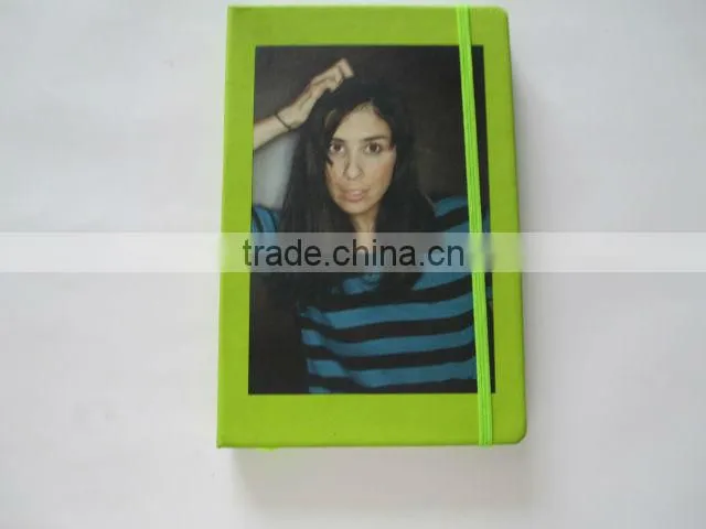 5X8 PVC/leather cover hardcover notebook
