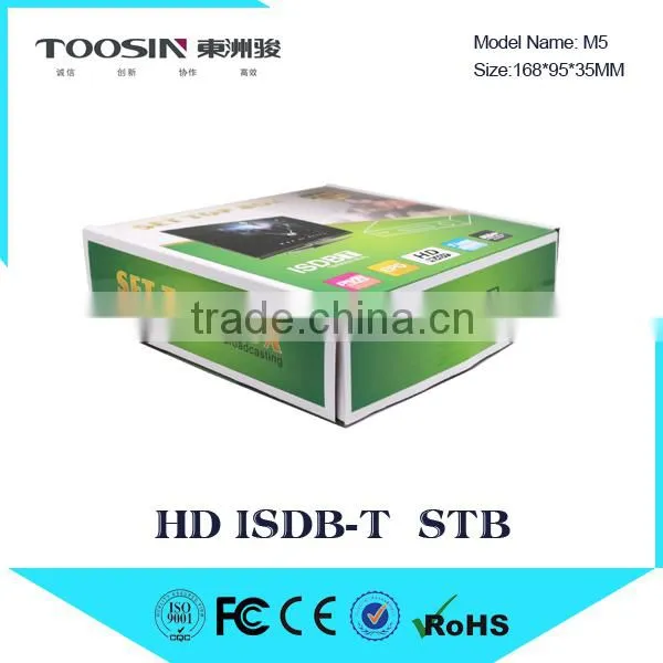 Peru Brazil FTA STB HD ISDB-T Antenna Receiver