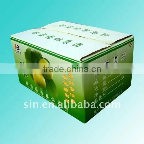 High Quality Furit Cardboard Box with holes