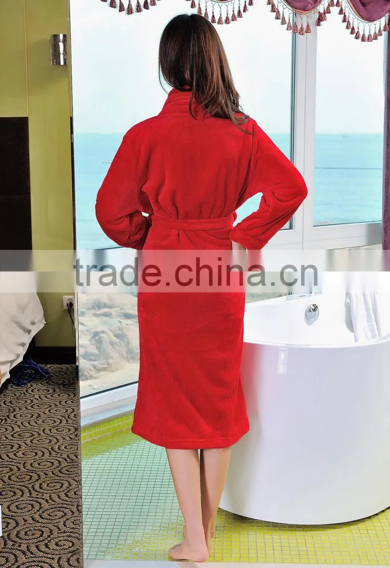 Robe & Gown sets Women Coral Bathrobes for Women