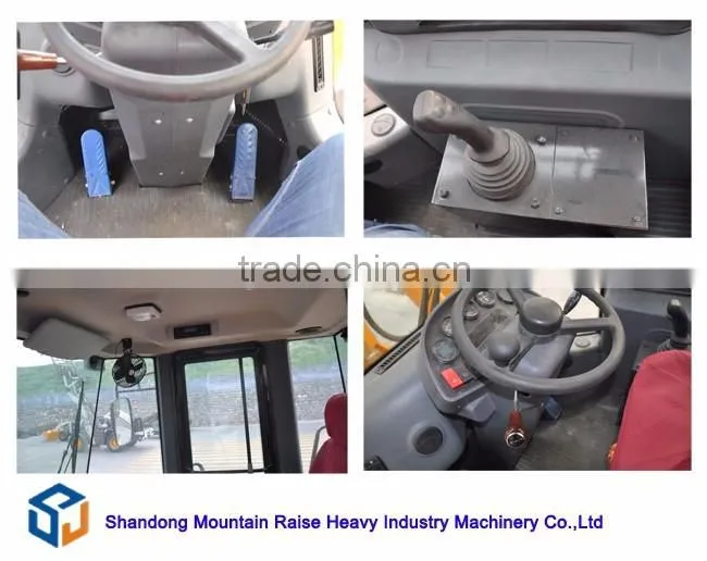 New farm equipment 5tons wheel loader with 3cbm bucket zl50