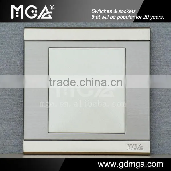 MGA A9 Series 2 Gang blank modular switch plates
