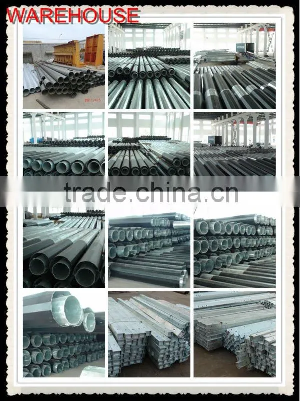 Hot sell 110kv power pole