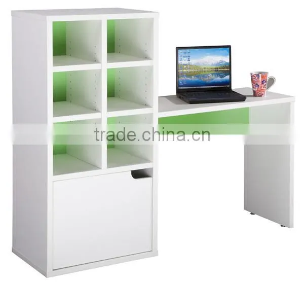 Office simple computer table design with drawer office computer table HX-NT3281