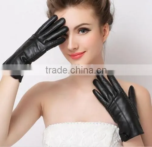 Various Colors Dubai Gloves Real Leather Dubai Gloves