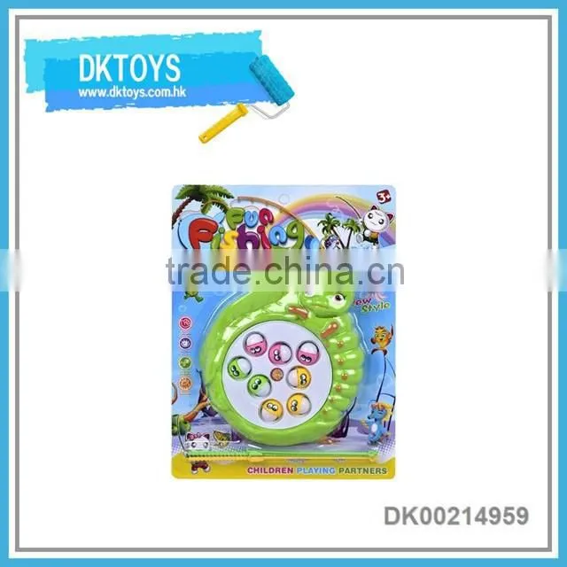 BO plastic material fishing toy set bo fishing game for kids