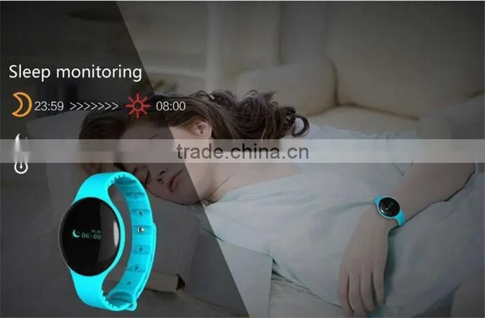 high quality H8 heart smart bracelet Bluetooth 4.0 Heart Rate Monitor Anti-lost reminder