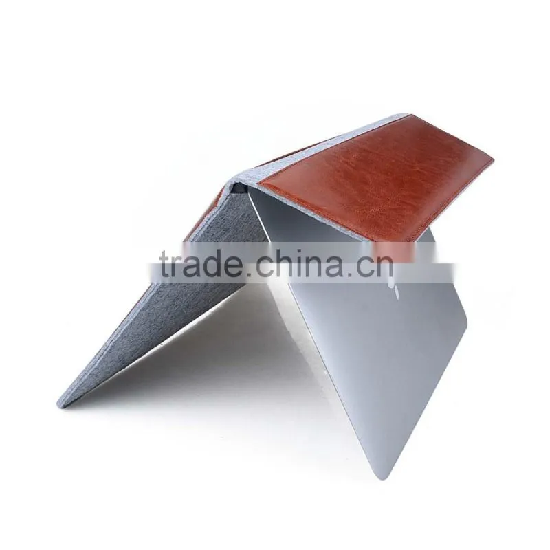 New For Macbook Wool Felt Laptop Sleeve 13'' Laptop Bag, China Supplier
