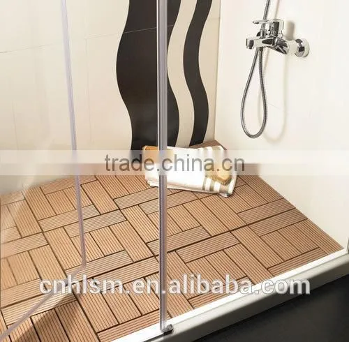 DIY decking, eco outdoor tile flooring wpc