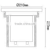 E27 outdoor inground lamp