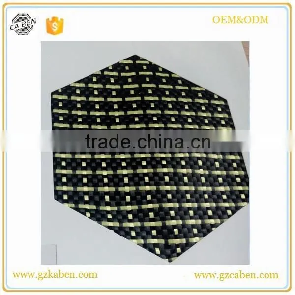 1500D plain 160gsm hybrid aramid fiber cloth
