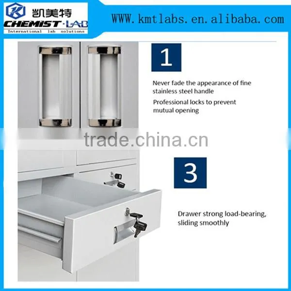 Waterproof 4 drawer steel filing cabinet