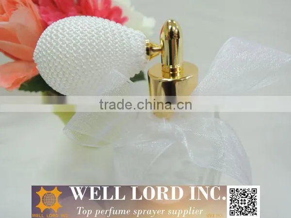 White wedding dress rush parfum clear glass 100 ml bottle