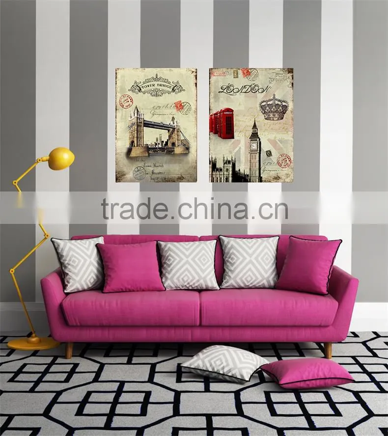 wholesale house painting with canvas printing of decoration home for hotel