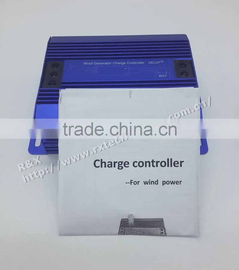 600w wind power controller for 600w wind turbine generator, 12V and 24V optional, max 800w, blue color, high-efficiency