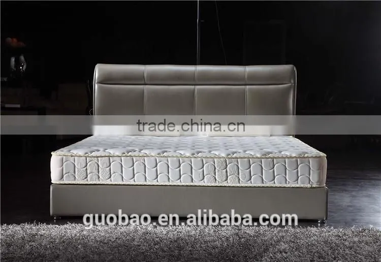 G6631 home bedroom furniture/soft bed with storage drawers/latest leather bed designs with storage drawers