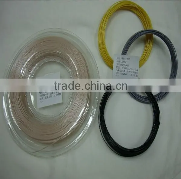 High quality polyester tennis strings 200M/reel for tennis racket