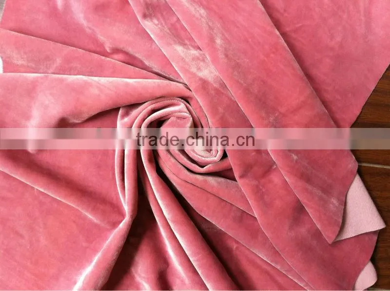 luxury velvet fabric for Fashion and High Qaulity Toy