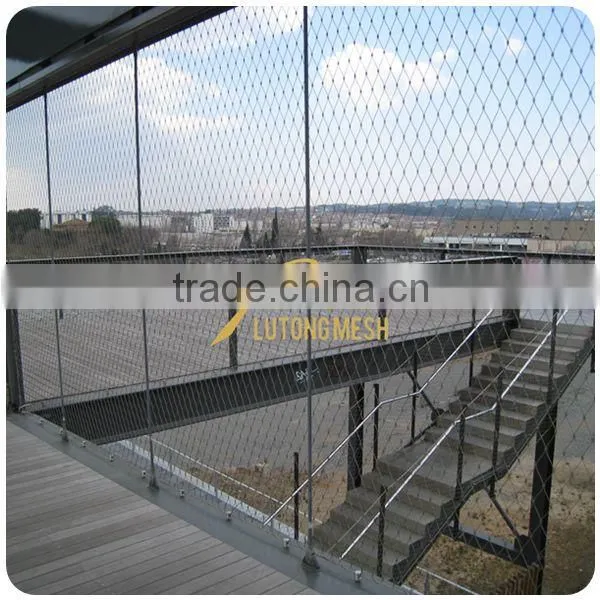 flexible metal mesh netting,flexible stainless steel cable mesh, cable mesh netting