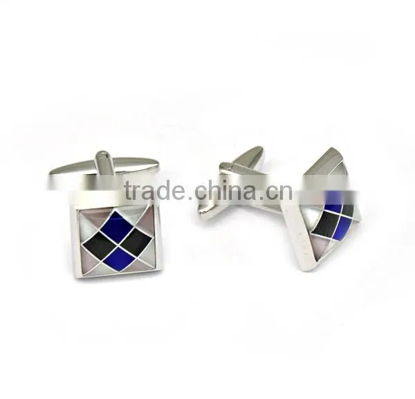Newest Classical square shape cufflinks for men's T- shirt