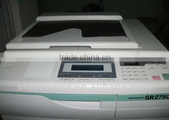 used riso printer machine gr2750