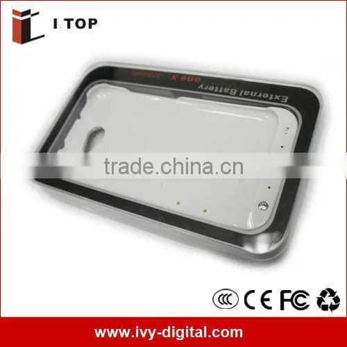 ROHS CE battery case for HTC ONE X ,3200mAh