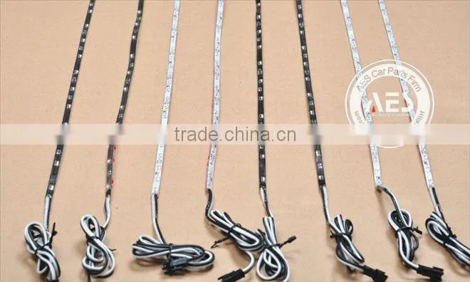 AES car LED strip lamp hidden daytime running lights