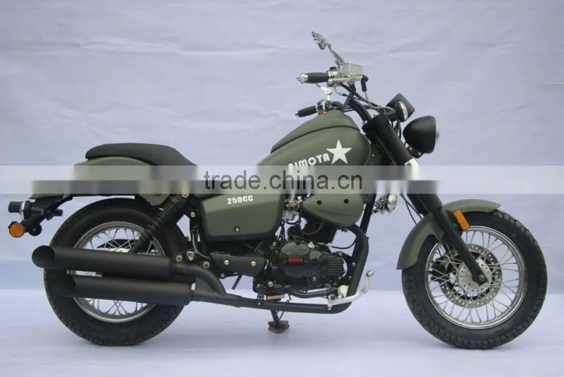 china 250cc gas cheap chopper motorcycle for sale(ZF250-6A)
