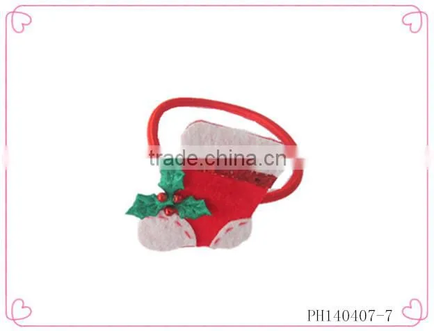 Baby elastic hair band,christmas hair scrunchies,accessories for party