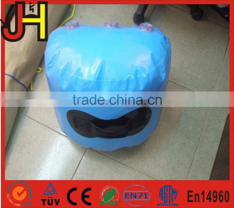 Blue Vinyl Water Bags to Anchor Inflatables or Tents, Bounce House Water Bags