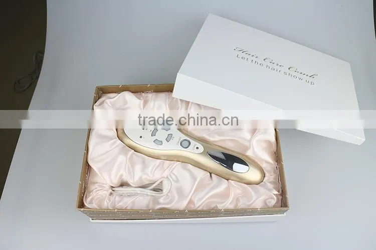 handheld best ion photon Vibration hair growth machine