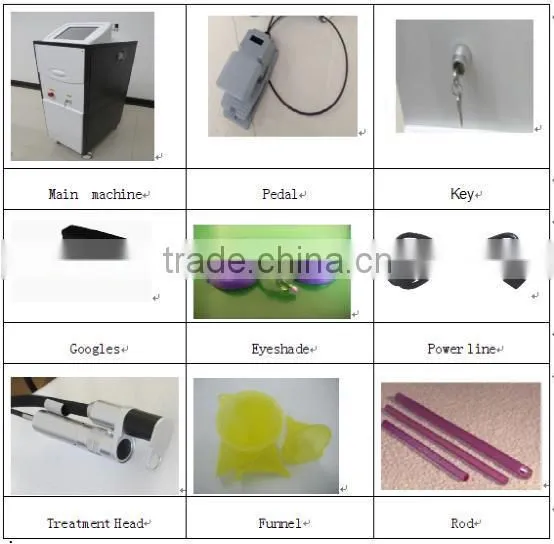 alex yag combo laser alexandrite hair removal 755nm q switched nd yag laser