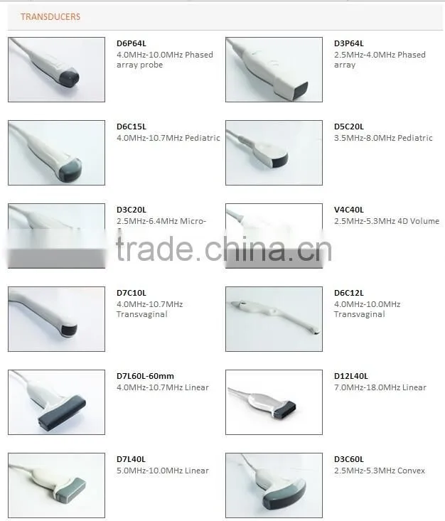 CE approved Trolley Color Ultrasound Scanner with Optional 4D function( i8)