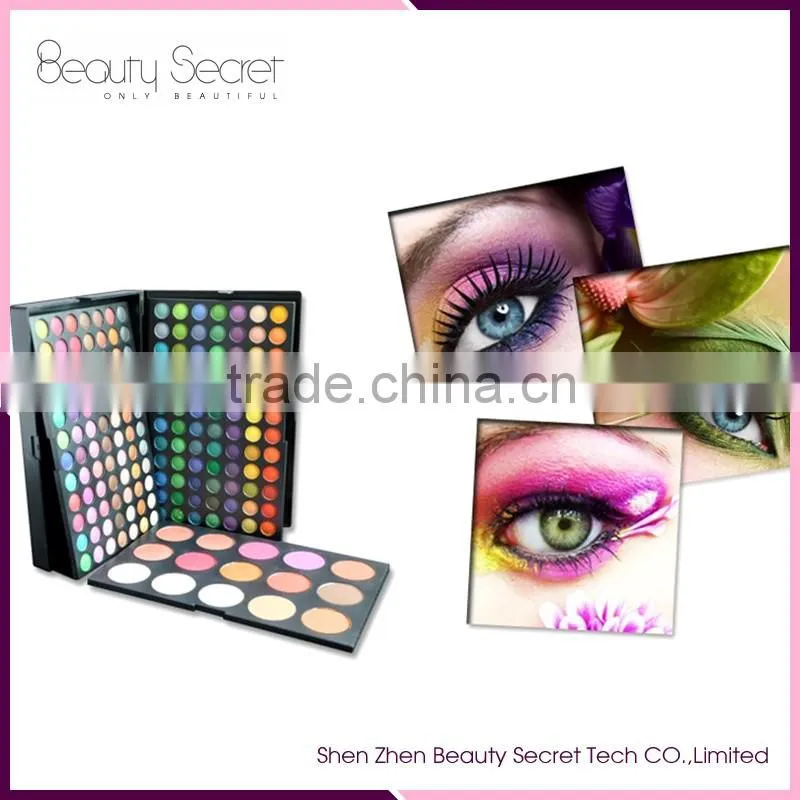 Good Quality Professional 183 colors Make up cosmetics pallet powder pigmented eyeshadow
