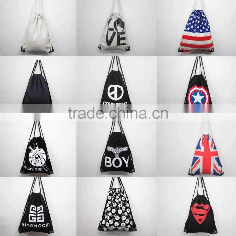Promotion gift bag oxford waterproof drawstring bag